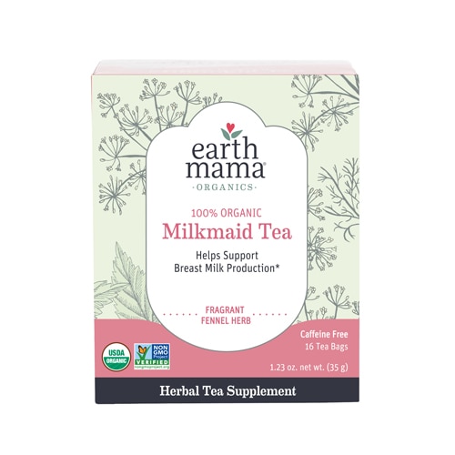 Органический чай доярки Earth Mama - 16 чайных пакетиков Earth Mama
