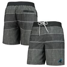 Мужские плавательные шорты G-III Sports by Carl Banks Black Carolina Panthers Horizon In The Style
