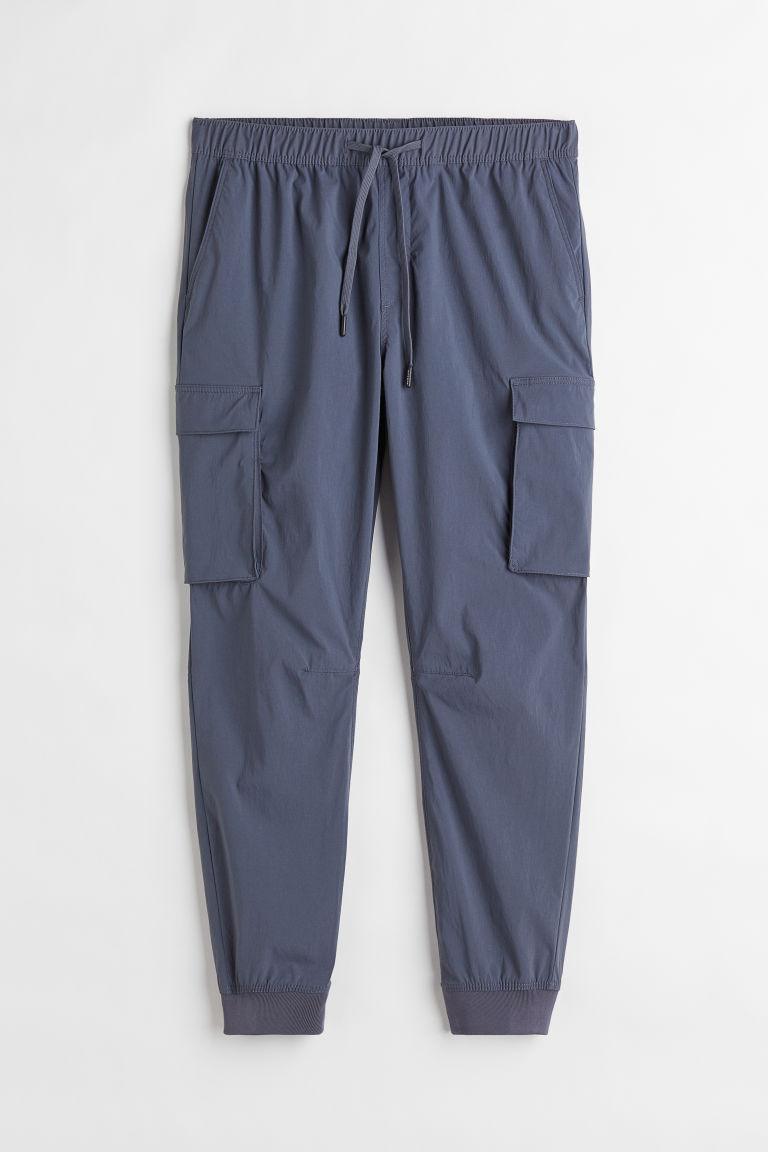 Нейлоновые брюки-карго H&M