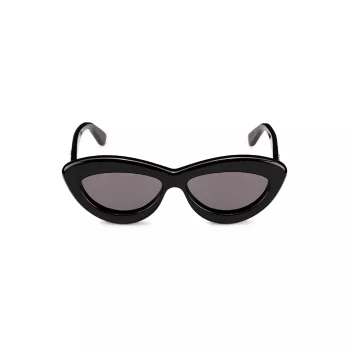 Curvy 54MM Cat Eye Sunglasses LOEWE