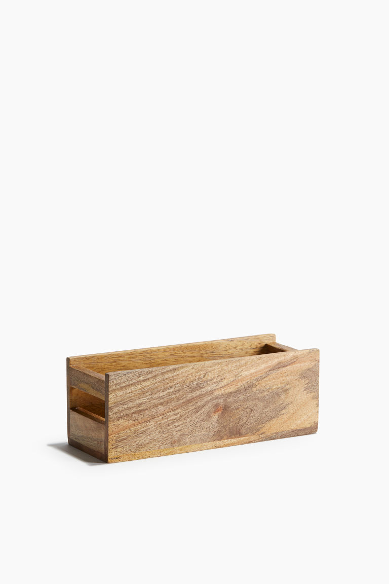 Деревянная коробка для специй H&M