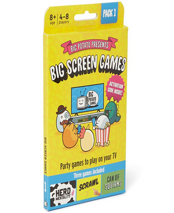 Коробка с играми на большом экране, США, игры для вечеринок Big Potato Games