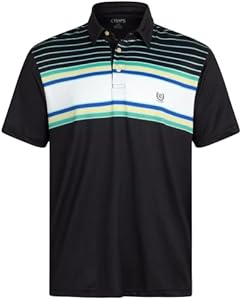 Chaps Men's Polo Shirt - Dry Fit Performance Short Sleeve Golf Polo Shirt for Men (S-2XL) Chaps