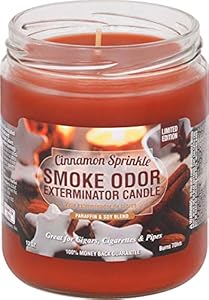 Smoke Odor Exterminator, Sugar Skull 13oz Jar Candle, 13 oz, 13 Ounce Smoke Odor Exterminator