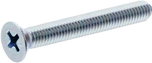 101086 10-24-Inch x 3-Inch Flat Head Phillips Machine Screw, 100-Pack,Zinc The Hillman Group