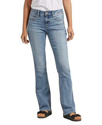 Женские зауженные джинсы Elyse со средней посадкой Bootcut Silver Jeans Co.