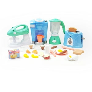 Kid Connection Electronic Kitchen Appliance Play Set, 26 Pieces, Toddler Toys Kid Connection