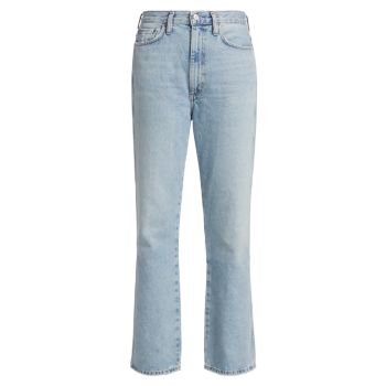 Укороченные расклешенные джинсы с завышенной талией и завышенной талией AGOLDE