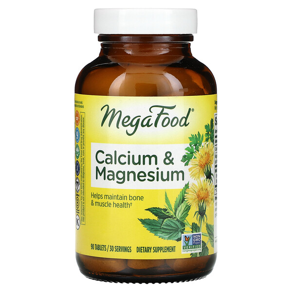 Кальций и Магний - 90 таблеток - MegaFood MegaFood