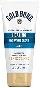 Gold Bond Healing Skin Therapy Lotion with Aloe 5.5 oz., Non-Greasy & Hypoallergenic Gold Bond