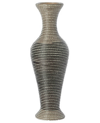 Искусственный плетеный из ротанга проволочный дизайн Настольная декоративная ваза с акцентом Uniquewise