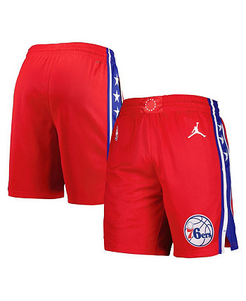 Jordan Brand Men's Red Philadelphia 76ers 2022/2023 Statement Edition Swingman Performance Shorts Nike