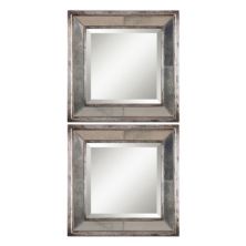 Набор квадратных настенных зеркал из 2 предметов Davion Uttermost