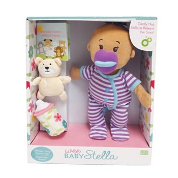 Манхэттенская игрушка Wee Baby Stella Бежевый аромат Sleepy Times 12-дюймовый мягкий набор для кукол Manhattan Toy