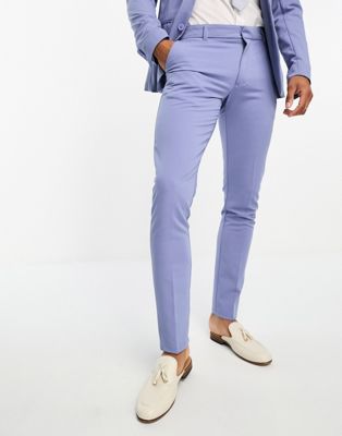 Голубые суперузкие брюки New Look — костюм 1 New Look