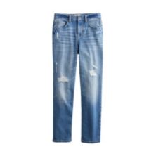 Свободные рваные джинсы SO® в стиле 90-х годов для девочек 6–20 лет обычного размера и размера плюс SO