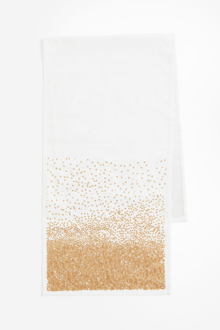 Sequined Table Runner H&M