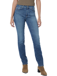 Узкие прямые джинсы с завышенной талией Mari в цвете Park Slope AG Jeans