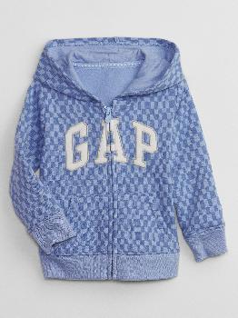 Толстовка с капюшоном на молнии с логотипом babyGap Gap Factory