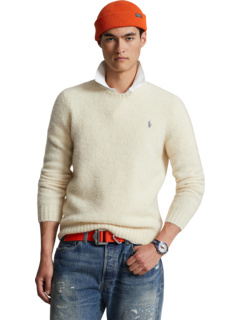 Текстурированный свитер с круглым вырезом Polo Ralph Lauren