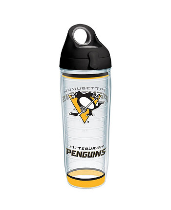 Традиционная классическая бутылка для воды Pittsburgh Penguins емкостью 24 унции Tervis
