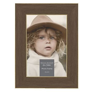 Belle Maison Two Toned Flat Tabletop Picture Frame Belle Maison