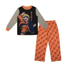Комплект из пижамного топа Наруто и пижамных штанов для мальчиков 8–20 лет Licensed Character