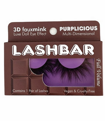 Набор накладных ресниц Purplicious Lashbar, одиночная упаковка Lash Pop Lashes