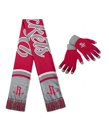 Женский комплект из перчаток и шарфа Houston Rockets FOCO