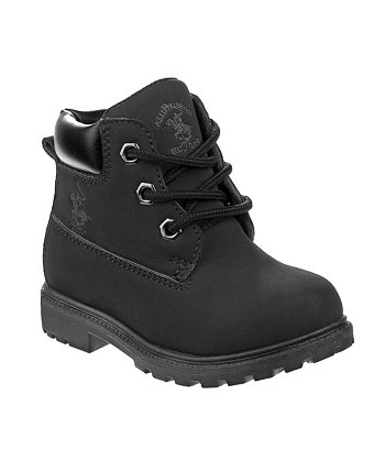 Toddler Lace-Up Construction Boots Beverly Hills Polo