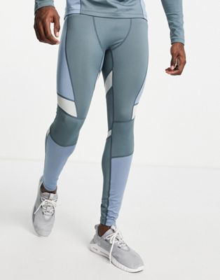 ASOS 4505 running tights with contrast panels ASOS 4505