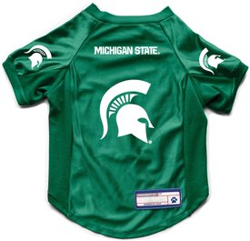 Littlearth NCAA Stretch Dog & Cat Jersey, Michigan State Spartans Littlearth