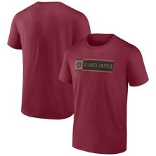 Men's Fanatics Branded Red Atlanta United FC Block T-Shirt Unbranded