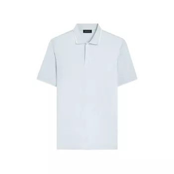 Cotton-Blend Polo Shirt BUGATCHI