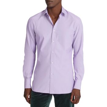 Philip Poplin Shirt Ralph Lauren Purple Label