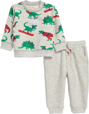 Holiday Dinos Sweatshirt & Joggers Set Tucker + Tate