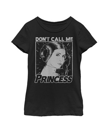 Girl's Star Wars Don't Call Me Princess  Child T-Shirt Disney Lucasfilm