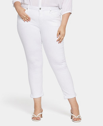 Женские зауженные до щиколотки джинсы Sheri больших размеров с отворотами NYDJ