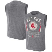 Мужская футболка Darius Rucker Collection от Fanatics Charcoal Boston Red Sox Muscle Tank Top Unbranded