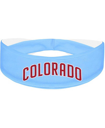 Охлаждающая повязка на голову с альтернативным логотипом Sky Blue Colorado Rapids Vertical Athletics
