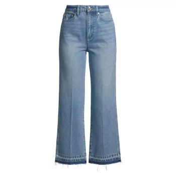 Укороченные расклешенные джинсы MICHAEL Michael Kors