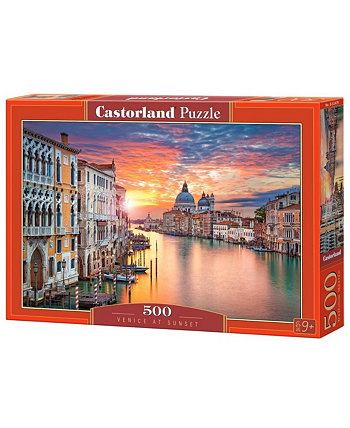 Набор пазлов «Венеция на закате», 500 деталей Castorland