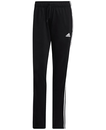 Женские зауженные спортивные брюки Essentials с тремя полосками для разминки Adidas