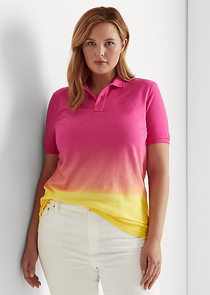 Dip-Dyed Piqué Polo Shirt Ralph Lauren