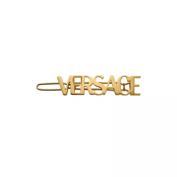 Заколка для волос "Versace" золотистого цвета - правая Versace