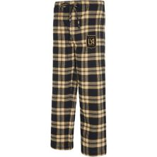 Женские брюки Concepts Sport Black/Gold LAFC Mainstay Flannel Sleep Pants Unbranded