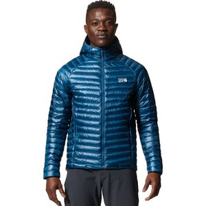 Утеплённая куртка с капюшоном Mountain Hardwear Ghost Whisperer, 800-fill пух, водоотталкивающее покрытие Mountain Hardwear