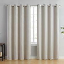 VCNY Home Domino Solid Grommet Blackout 1 Window Curtain Panel VCNY HOME
