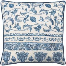 Sonoma Goods For Life® Синяя декоративная подушка с цветочным принтом SONOMA