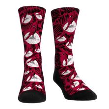 Rock Em Socks Arizona Cardinals Throwback Logo Sketch Crew Socks Unbranded
